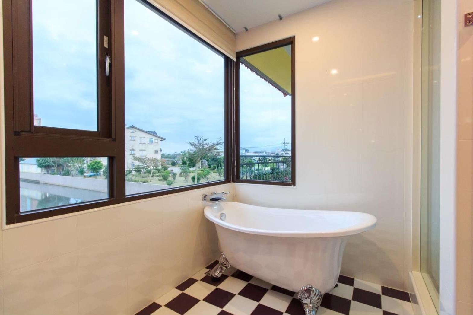 Elegance House Apartamento Wujie Exterior foto